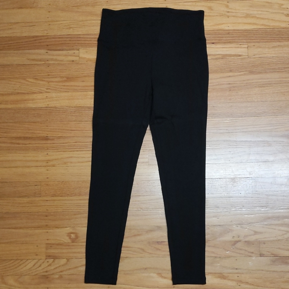 Black High-Waisted Leggings